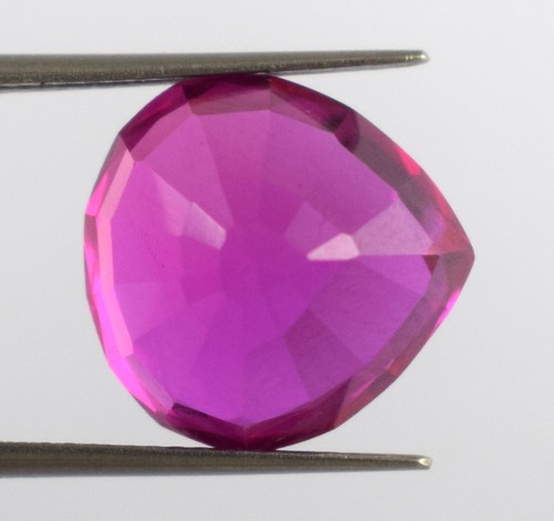 Padparadscha Pink Sapphire 12.60 Ct/13 mm Natural Pear Gemstone Certified T6758 - Picture 4 of 7