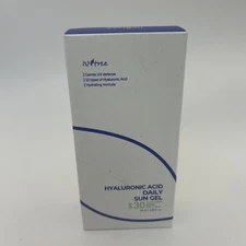 ISNTREE Hyaluronic Acid Daily Sun Gel SPF30 50ml – Hydrating Sunscreen Exp 10/26