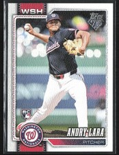 Andry Lara 2026 Topps Canvas RC #36 Washington Nationals