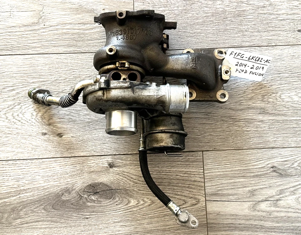 Turbocompresor Ford Fusion 2014-2019 F1FG6K682AC, F1FG-6K682-AC, ORIGINAL OEM Foto 3 de 4