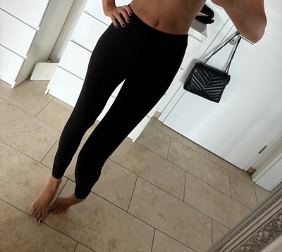Leggings schwarz Gr. M