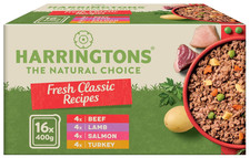 Harringtons Complete Wet Tray Grain Free Hypoallergenic Adult Dog Food 16x400 G 3.20 per kilo