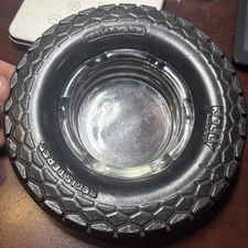 Kelly Springfield Registered Tire Advertising Ashtray
