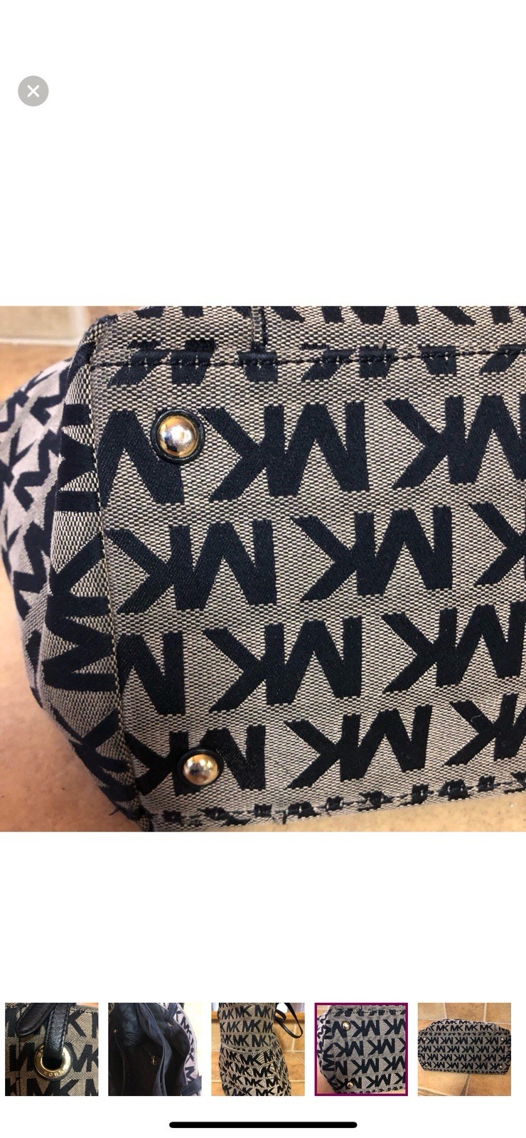 Authentic michael kors tote - image 7