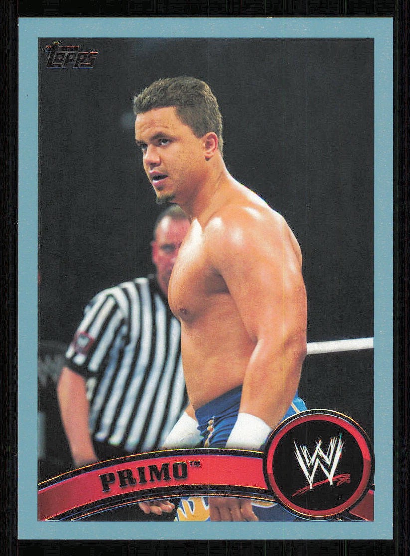 2011 Topps WWE Blue #7 Primo /2011