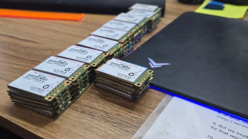 X50 Panasonic Toughbook CF-31 CF-19 4G LTE Sierra MC7700 Mini PCI-e WWAN 2417C Foto 2 de 3