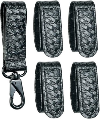 TAFTACFR Basketweave Duty Belt Keeper 2.25'' wide, Hidden Snap 