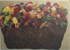 Papyrus- Christmas- Humor- Fruit Cake- Die Cut, Embossed