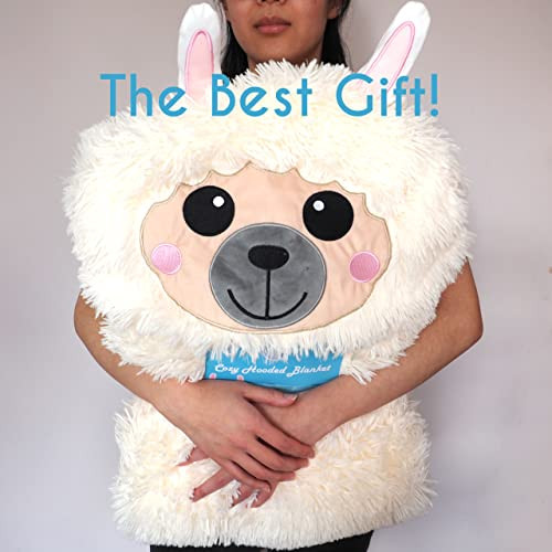 Llama Blanket for Adults Alpaca Sherpa Fleece Wrap Llama Gifts for Girls Women - Picture 7 of 7