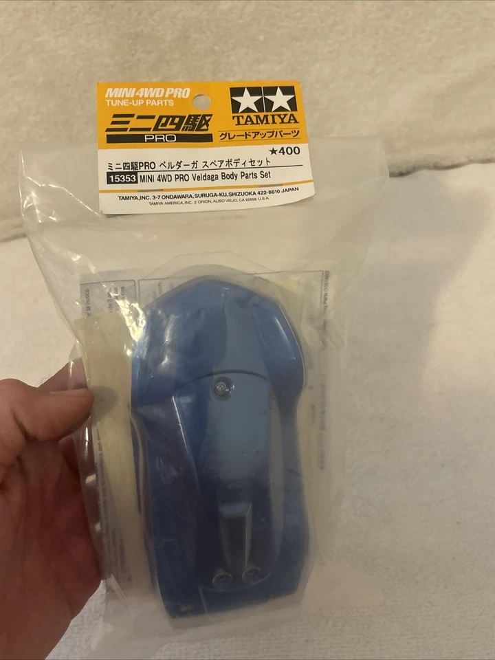 Tamiya NON-RC Veldaga Body Parts Set 15353 VTG 2005 NEW SEALED FREE SHIP - Image 2 of 4