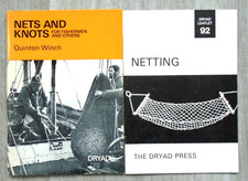 Nets & Knots For Fishermen & Others by Quinton Winch: Dryad: +Netting 92 Leaflet
