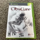 Obscure (Microsoft Xbox, 2005) CIB Complete Authentic TESTED DAMAGED ART READ