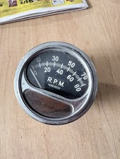 Early 1960s Vintage Sun Tachometer 8k Rat Rod Street Rod 61 62 63 