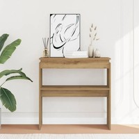 Konsolentisch Artisan-Eiche 80X30X80 Cm Holzwerkstoff