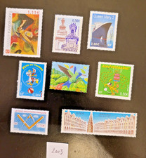 2003 FRANCE 8 TIMBRES 3546-3548-3605-3581-3569-3585-3608-3631 NEUFS