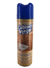 Vintage Original Cabinet Magic Wood Cleaner Polish 17oz Approx 95% Full