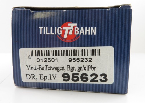TT / Leerverpackung Tillig 95623 Buffetwagen DR. Ep:IV mit Zurüstteil | Zustand: Gebraucht