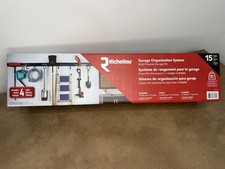 Richelieu 15 Pcs Garage Organization System Multi-Purpose Storage KiT