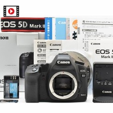  Near MINT in BOX Canon EOS 5D Mark II 21.1 MP Digital SLR Camera body JAPAN