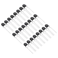 NTC Thermistors Resistors, 24Pcs 3 Ohm NTC3D-9 Inrush Current Limiter