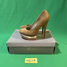 Bakers Tan Suede Platform Stiletto Heels | Women’s 8