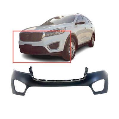 Bumper Cover Fascia for 2016-2018 Kia Sorento EX L LX Sport Front Upper Primed