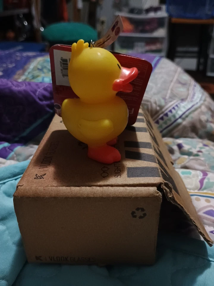 Ohio State Duck Ornamento Navidad 3" NUEVO Foto 2 de 3