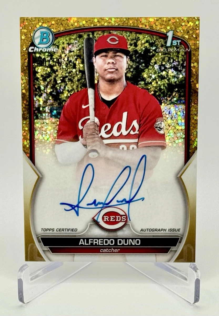 Bowman Cincinnati Reds Baseball Autographed Sports Trading Cards