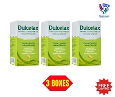 3 X Dulcolax 5mg 200 Tablets Bisacodyl Constipation Relief (600 Total)