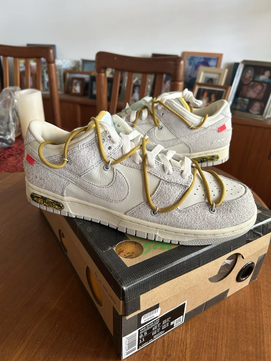 Las mejores ofertas en Nike Off-White x Dunk Low Lot 37 of 50 | eBay
