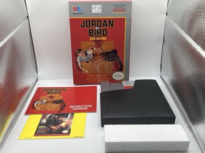 Jordan vs. Bird One-on-One NES (Nintendo System, 1989) CIB Complete - Tested