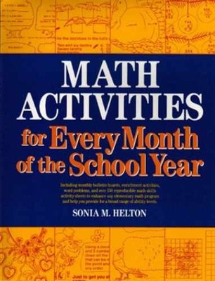 Math Activities for Every Month of - Paperback, by Helton Sonia M. - Very Good
