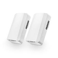 Outdoor Wireless Bridge, Point to Point WiFi Bridge, 2.4GHz 500M-1KM Distance, 2