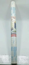 Contact 99980 Clear Transparent 18 x 24 Ft Self Adhesive Book Textbook Paperback