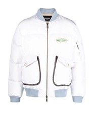 NEW With Tag / DSQUARED2 Men White Logo-Print...
