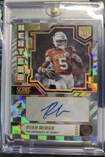 🧙📈2025 Score- Next Era Nil Auto Ryan Wingo #NEN-RWO Ground Zero/25 (AU, RC)