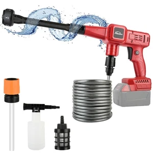 Lave-pression sans fil pour Milwaukee 18V pile 880 PSI Portable