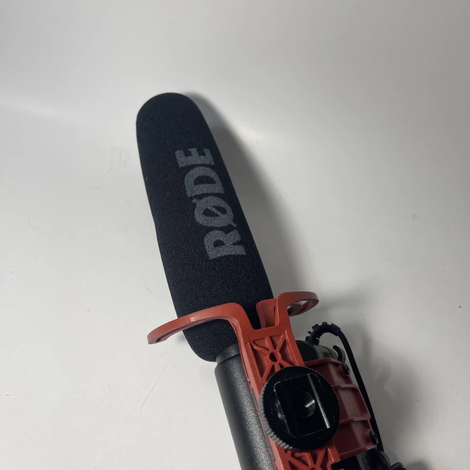 Rode Microphone VideoMic - For Recording - Podcast - Red And Black - No Box - Image 3 of 4