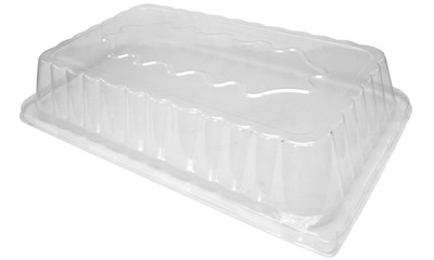 Handi-Foil Clear Plastic HIGH Dome Lid for Full-Size Steam Table Foil Pan 50/CS