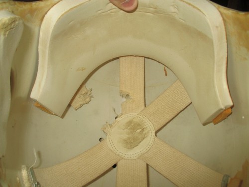 Vintage Johnny Unitas Spalding Titanite youth football helmet - Auburn Tigers - Picture 6 of 6