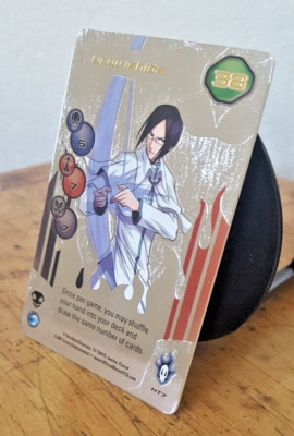 Bleach TCG CCG Uryu Ishida HT7~Hi-Tech Silver Foil~Unused & Super Clean!