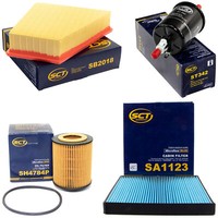 Filter Set SCT Kraftstoff- ÖL- Luft- Innenraum- FüR Seat Ibiza III Skoda VW Polo