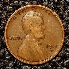 1911-D Lincoln Wheat Cent ~ GOOD (GD) Condition ~ COMBINED SHIPPING!