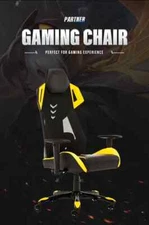 GAMING CHAIR WITH MESH HIGH BACK WITH ADJUSTABLE LUMBAR