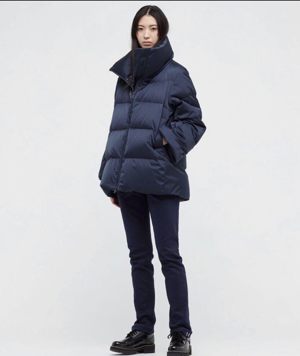 UNIQLO +J Jil Sander 2021 Down Volume Jacket Coat NAVY XL UNIQLO +J Jil Sander 2021 Down Volume Jacket Coat NAVY XL