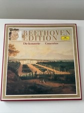 BEETHOVEN EDITION CONCERTOS 1970s STEREO DEUTSCHE GRAMMOPHON 6LP VINLY BOXSET