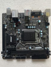 FOR MSI H110I PRO LGA1151 DDR4 2 32GB HDMI DVI-D Mini-ITX Motherboard Test OK