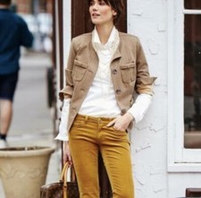 Cabi Penny Herringbone Fleck Knit Blazer Jacket Size Medium