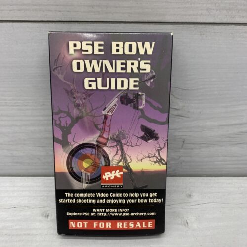 PSE Archery Bow Hunting VHS Tape Owners guide VHS - 第 1/4 張圖片