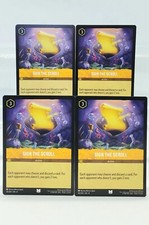 Disney Lorcana Sign the Scroll 30/204 Ursula's Return - 4 Cards Playset